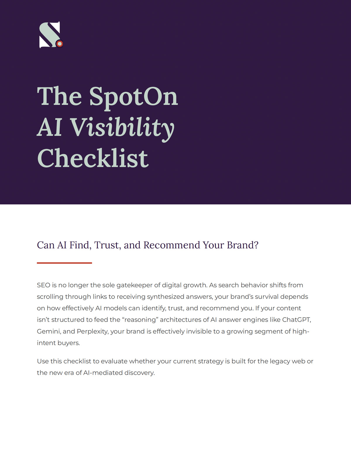 Ai-Visibility-Checklist